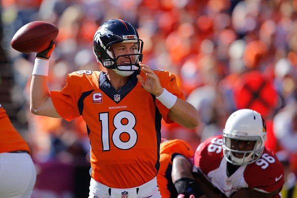 Quarterback Peyton Manning #18 
