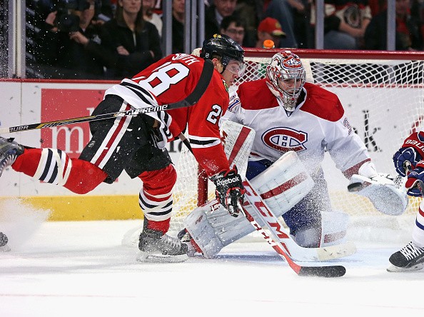 Carey Price #31 of the Montreal Canadiens