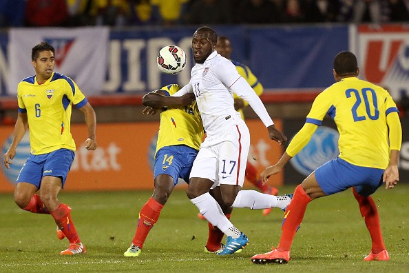 Jozy Altidore #17 of the United States