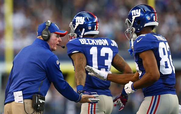 Head coach Tom Coughlin of the New York Giant