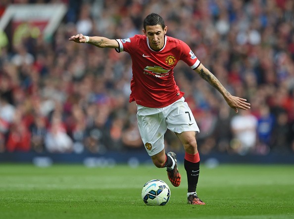 Angel Di Maria of Manchester United