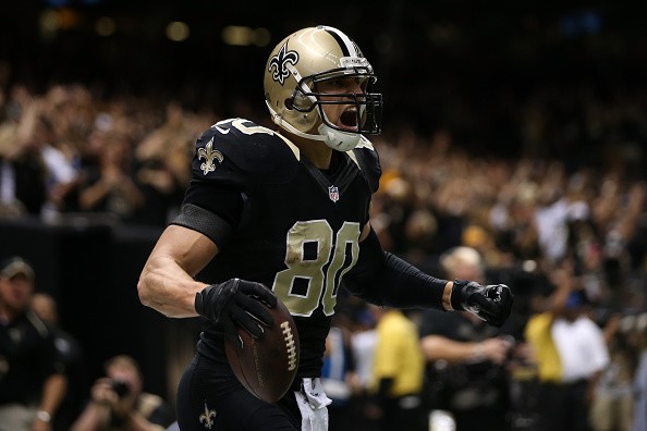 Jimmy Graham #80 of the New Orleans Saints 