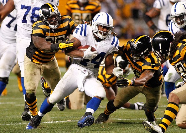 Ahmad Bradshaw #44 of the Indianapolis Colts 