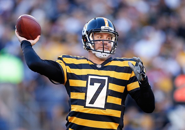 Ben Roethlisberger #7 of the Pittsburgh Steelers