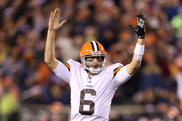 Brian Hoyer #6 of the Cleveland Browns 