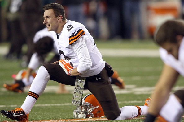 Johnny Manziel #2 of the Cleveland Browns 