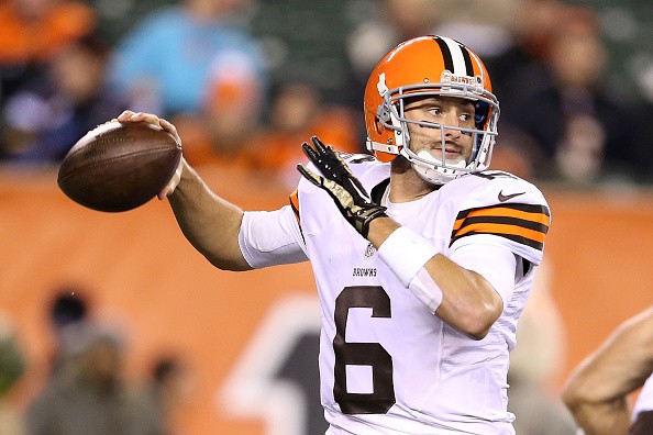 Brian Hoyer #6 of the Cleveland Browns