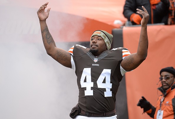 Ben Tate #44 of the Cleveland Browns