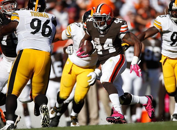 Ben Tate #44 of the Cleveland Browns 