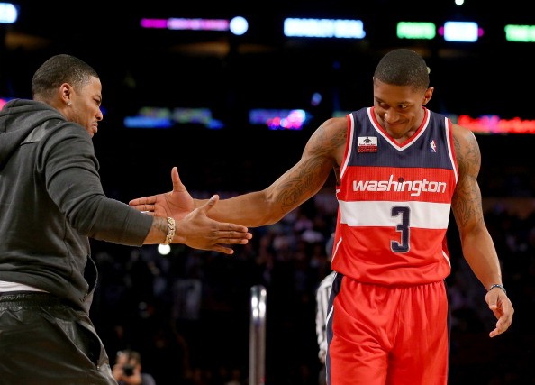 Eastern Conference All-Star Bradley Beal #3 of the Washington Wizards 