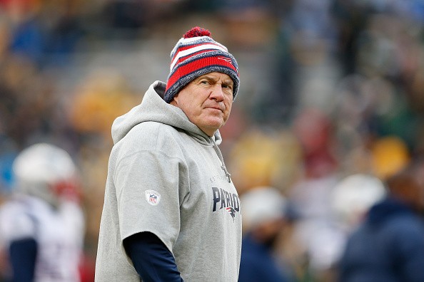 Head coach of the New England Patriots, Bill Belichick