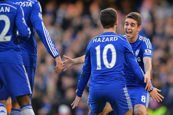 Chelsea's Belgian midfielder Eden Hazard 