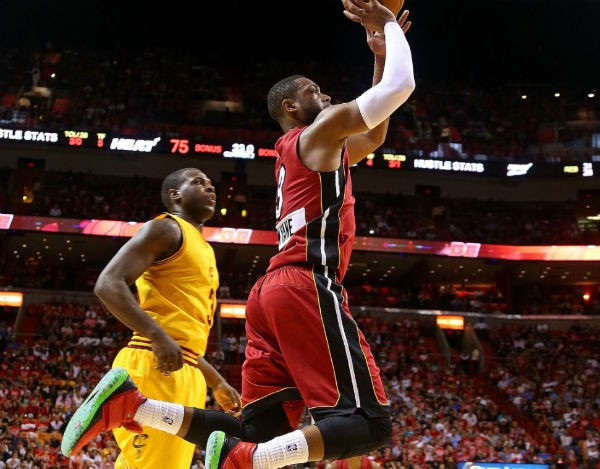 Dwyane Wade #3 of the Miami Heat 