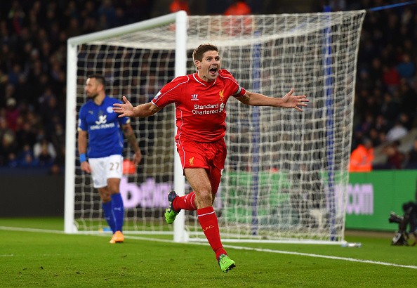 Steven Gerrard of Liverpool 