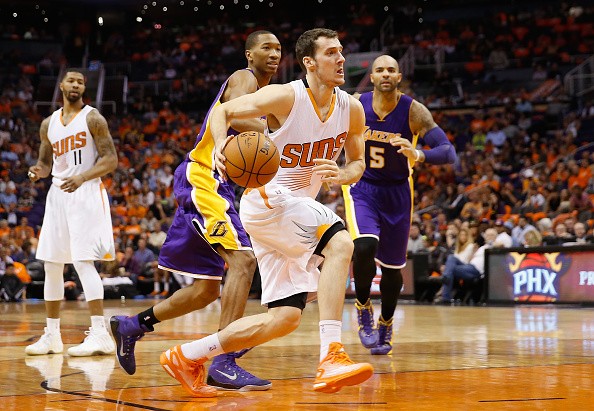 Goran Dragic #1 of the Phoenix Suns