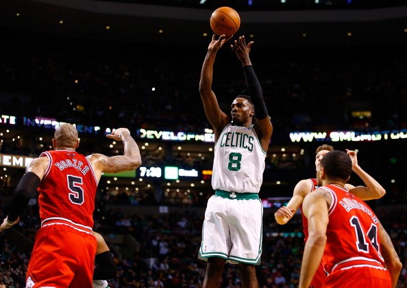 Jeff Green #8 of the Boston Celtics