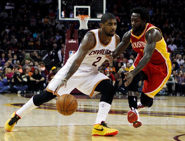 Kyrie Irving #2 of the Cleveland Cavaliers 