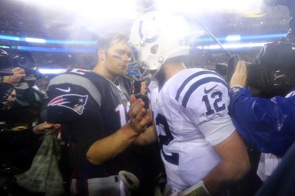 Tom Brady #12 of the New England Patriots 