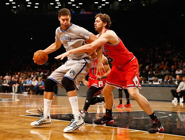 Brook Lopez #11 of the Brooklyn Nets 