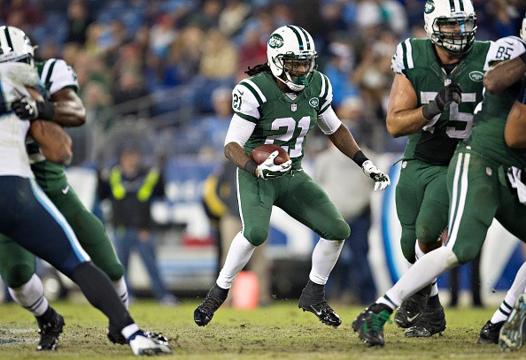 Percy Harvin #16 of the New York Jet