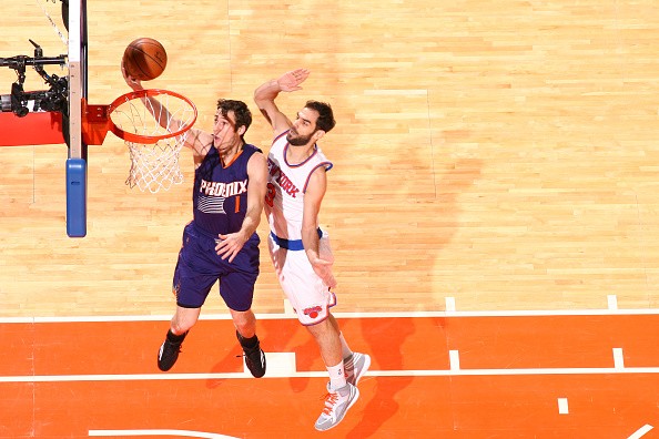Goran Dragic #1 of the Phoenix Suns 