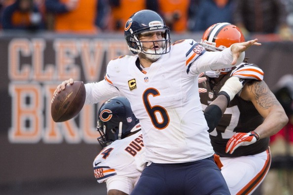 Quarterback Jay Cutler #6 of the Chicago Bears
