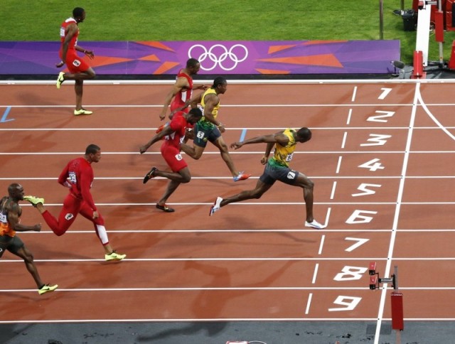Usain Bolt 100 meters London Olympics