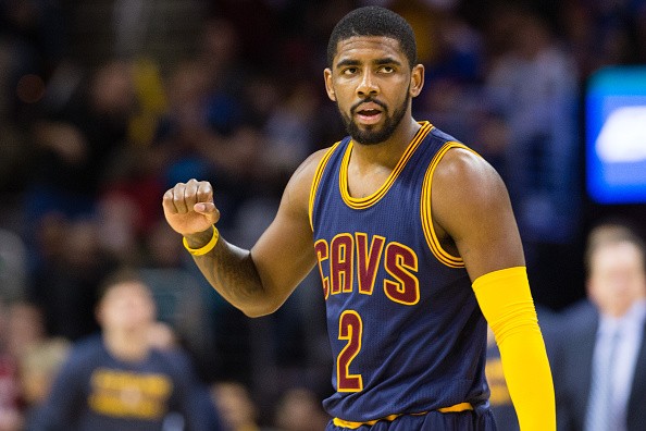 Kyrie Irving #2 of the Cleveland Cavaliers 