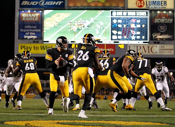 Ben Roethlisberger #7 of the Pittsburgh Steelers 