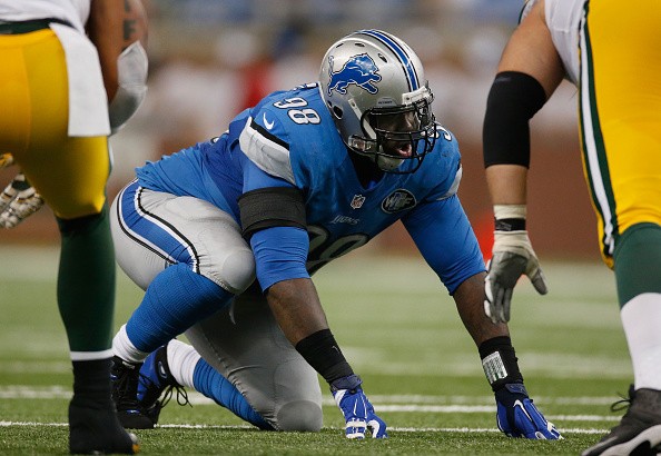 Nick Fairley #98 of the Detroit Lions