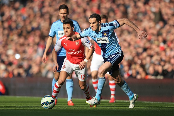 Alexis Sanchez of Arsenal