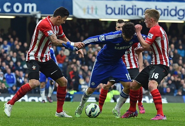 Chelsea's Brazilian-born Spanish striker Diego Costa