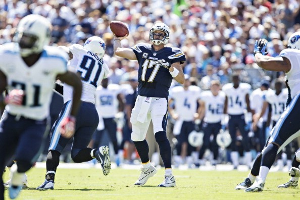 Philip Rivers #17 of the San Diego Chargers
