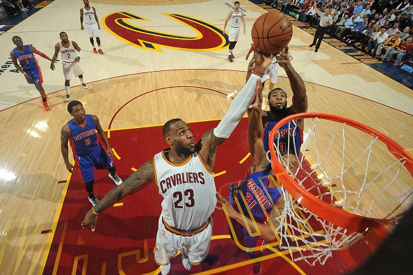 LeBron James #23 of the Cleveland Cavaliers