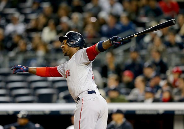 Hanley Ramirez #13 of the Boston Red Sox