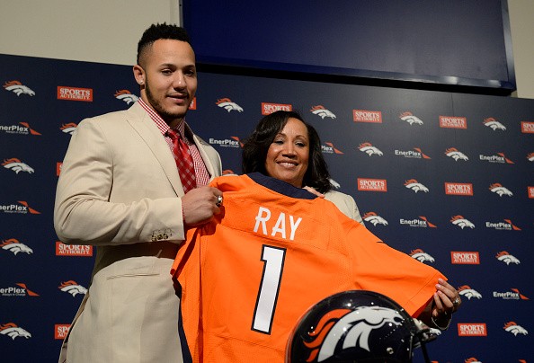 The Denver Broncos first round draft pick Shane Ray