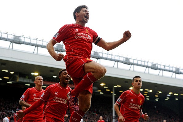 Steven Gerrard of Liverpool 