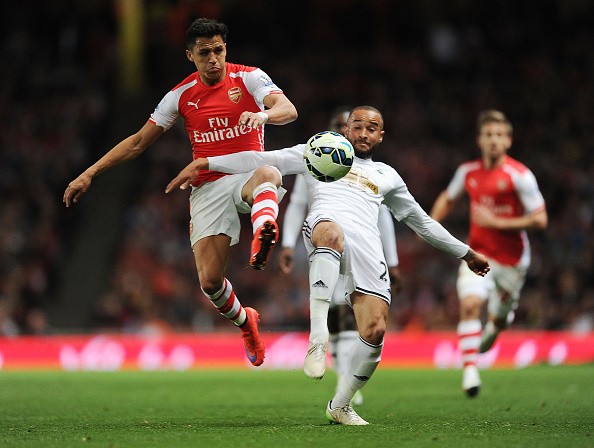 Alexis Sanchez of Arsenal 