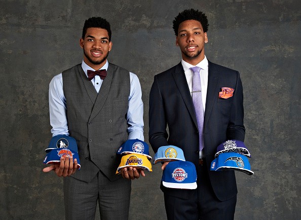 Draft Prospects Karl Anthony Towns and Jahlil Okafor
