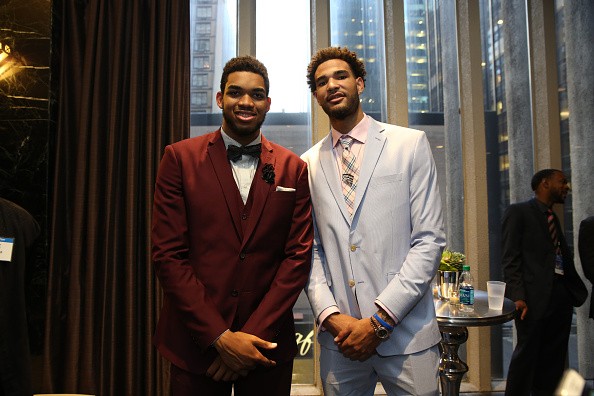 Draft Prospects Karl Anthony Towns and Willie Cauley-Stein