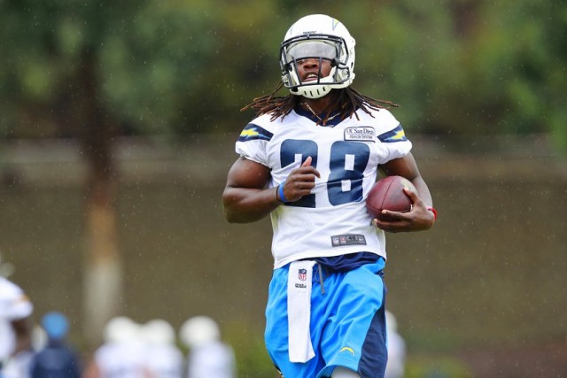San Diego Chargers running back Melvin Gordon 