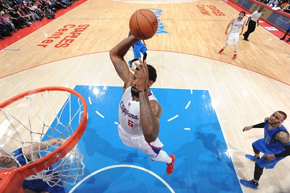 DeAndre Jordan #6 of the Los Angeles Clippers