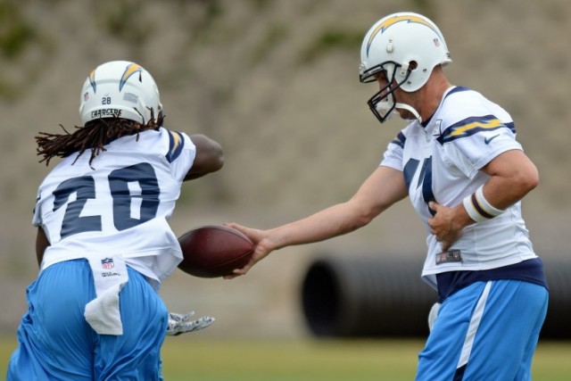 San Diego Chargers quarterback Philip Rivers #17