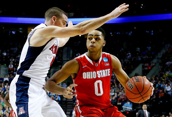 D'Angelo Russell #0 of the Ohio State Buckeyes 