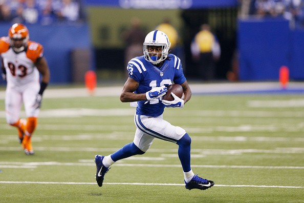 T.Y. Hilton #13 of the Indianapolis Colts