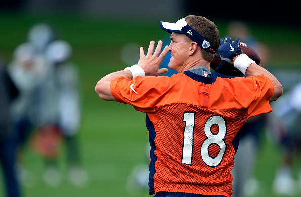 Denver Broncos quarterback Peyton Manning