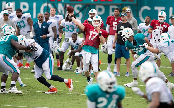 Miami Dolphins quarterback Ryan Tannehill 
