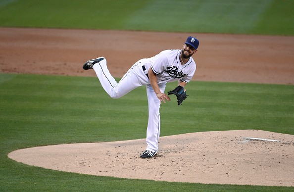 James Shields #33 of the San Diego Padres