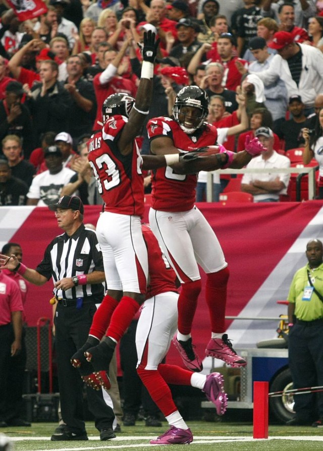 Atlanta Falcons Celebrate TD