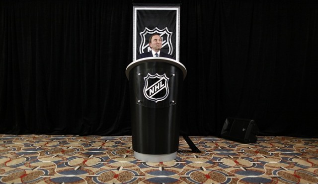 NHL commissioner Gary Bettman
